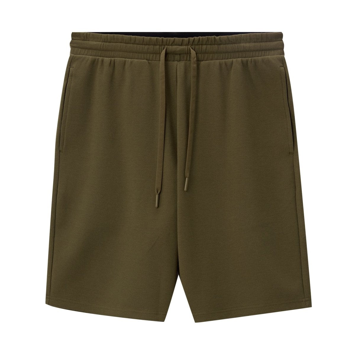 Men's Stretch Waffle Shorts: Comfort & Style (Cotton Blend) - Giordano