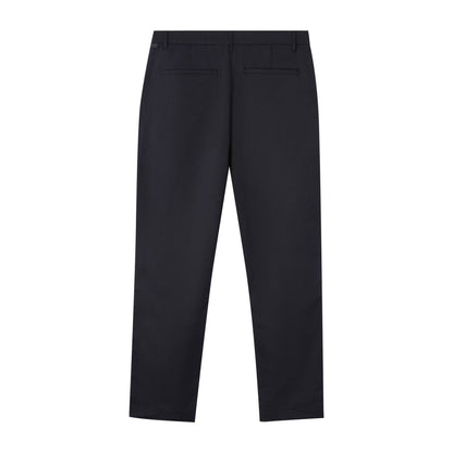 Men's Tapered Khakis - Comfortable Mid - Rise Twill Pants - Giordano