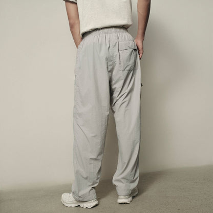 Men’S Tapered Nylon - Spandex Pants – Sleek Fit & Everyday Flex | Korea Collection - Giordano