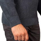 Men’S Textured Stitch Crew Neck Long Sleeve Sweater S - Shop Giordano