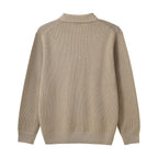 Men’S Textured Stitch Polo Neck Relaxed Fit Sweater S - Shop Giordano