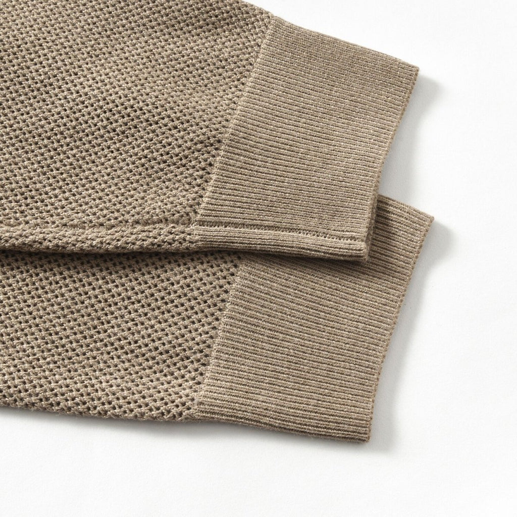 Men’S Textured Stitch Polo Neck Relaxed Fit Sweater S - Shop Giordano