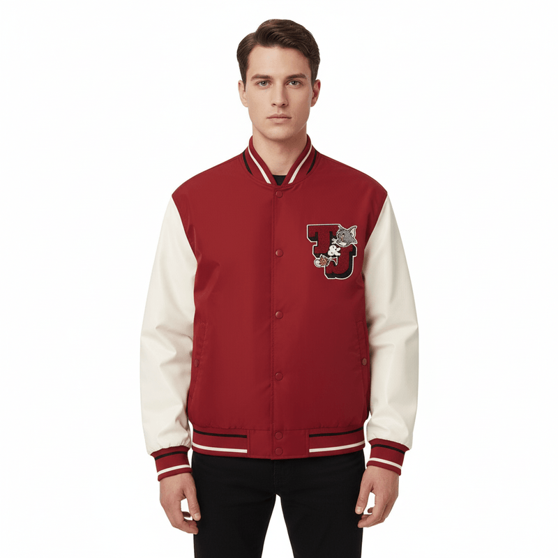 Men's Tom & Jerry Quilted Nylon Jacket M - Shop Giordano