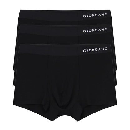 Men's Trunks: Modal/Spandex Jersey, 3 - Pack (Essentials) - Giordano