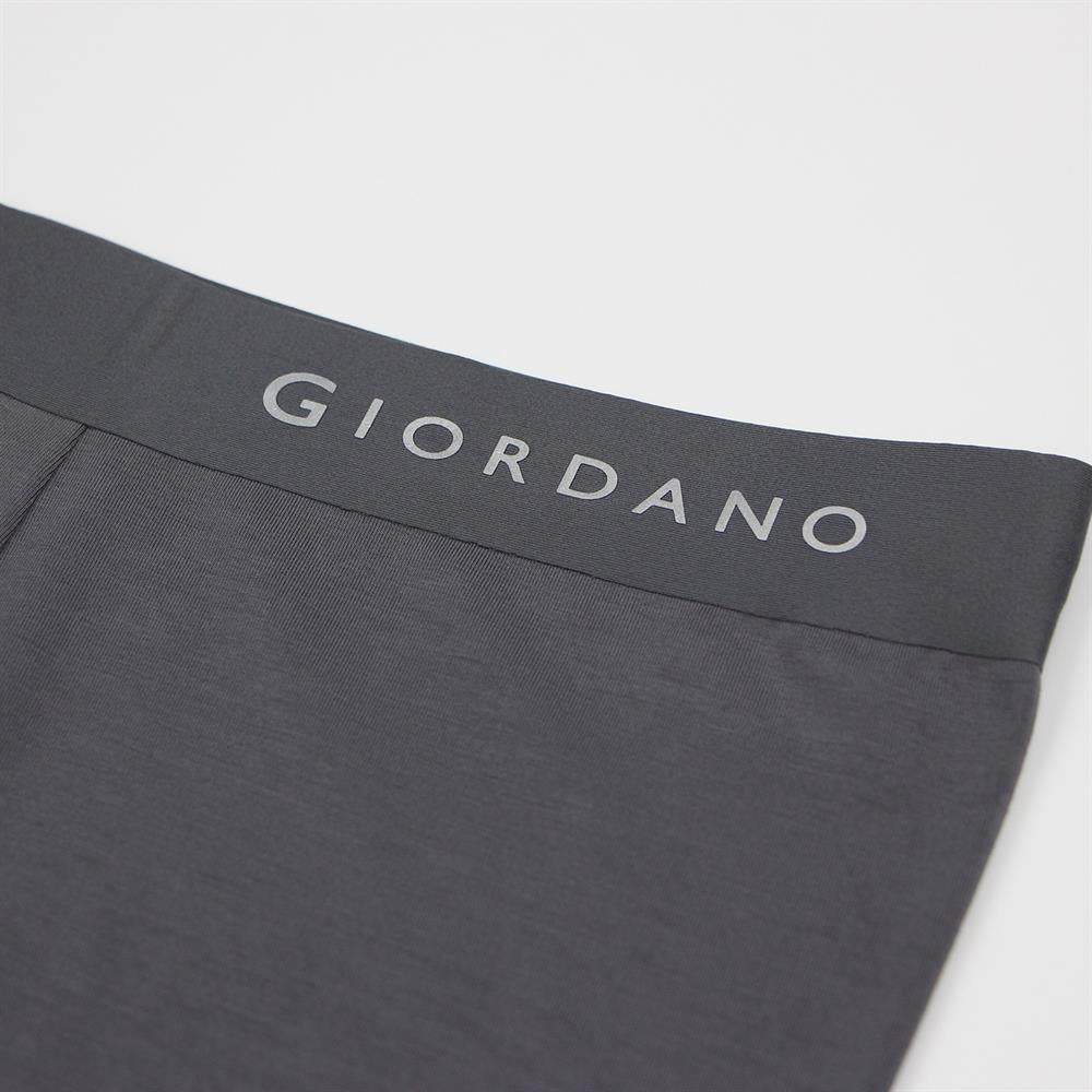 Giordano Men's Trunks: Modal/Spandex Jersey, 3-Pack (Essentials) - Premium Briefs