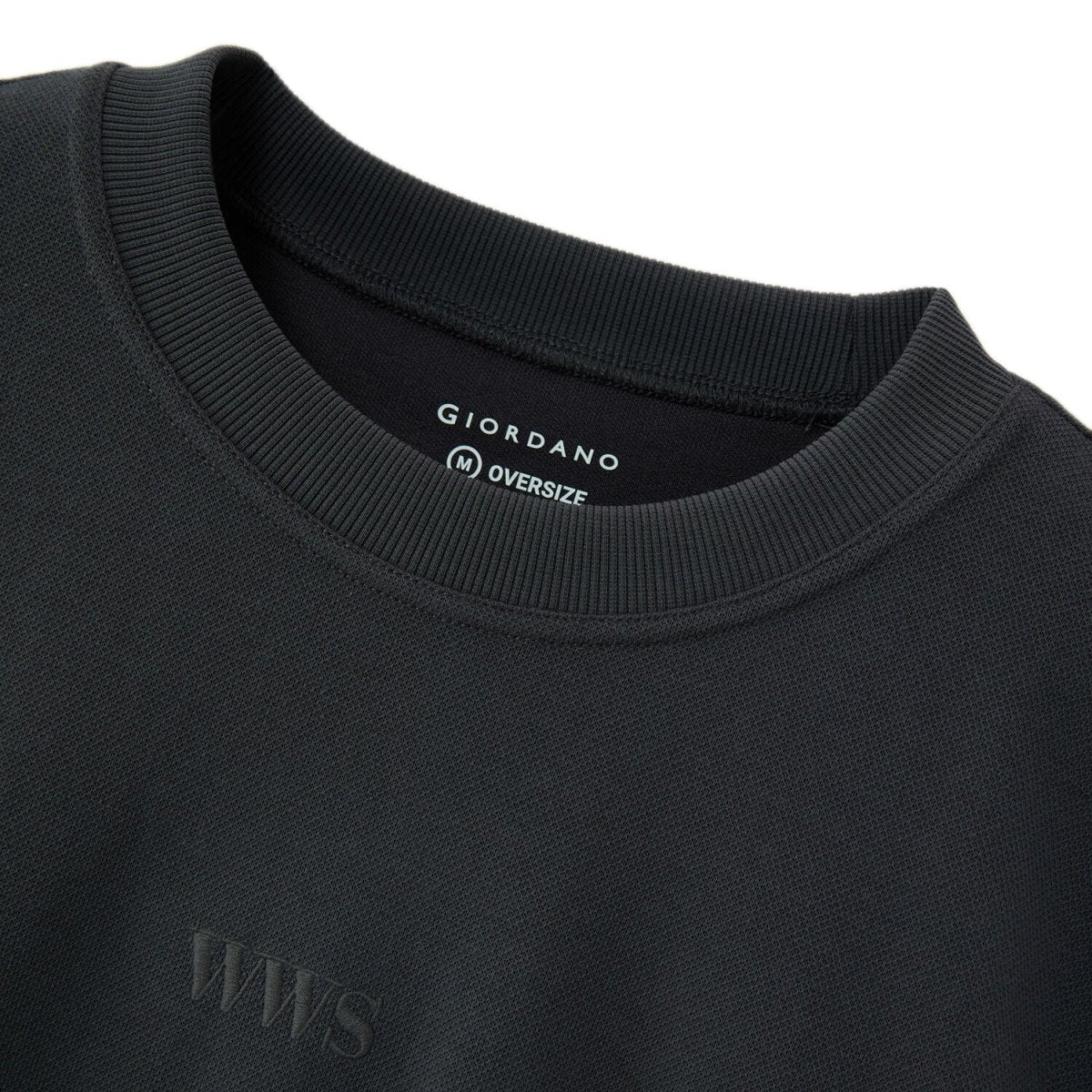 Giordano Men's Waffle Knit Crewneck Tee - Premium Tee
