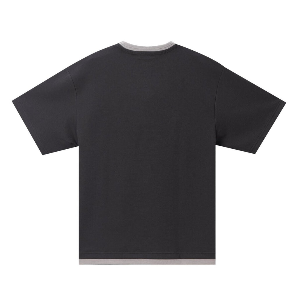 Giordano Men's Waffle Knit Crewneck Tee - Premium Tee
