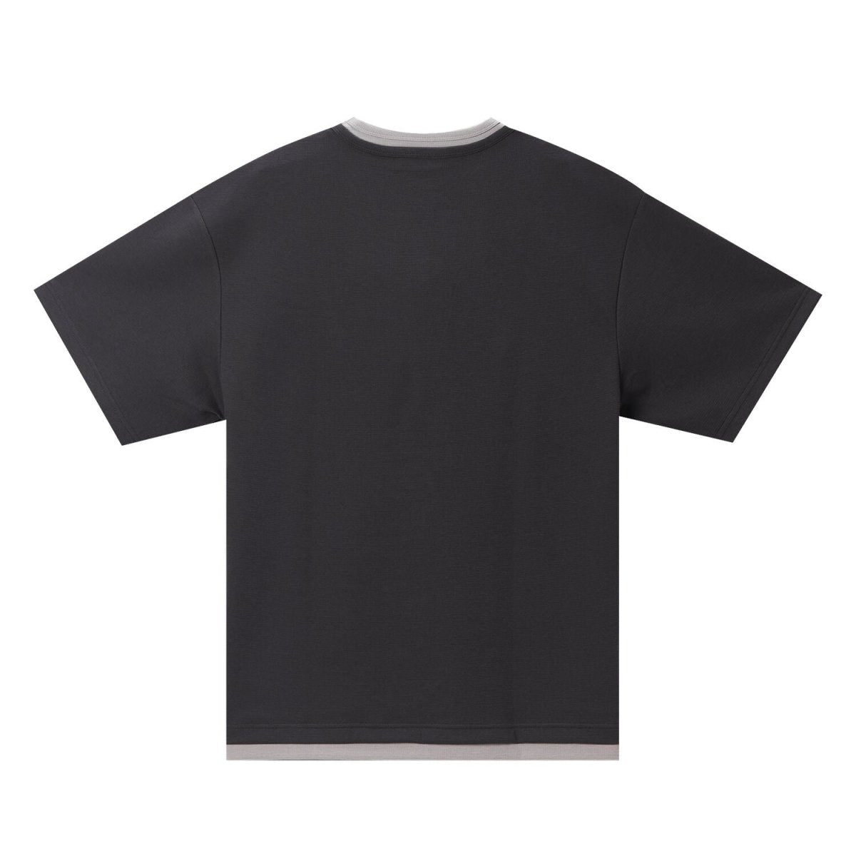 Giordano Men's Waffle Knit Crewneck Tee - Premium Tee