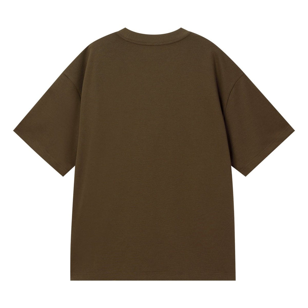 Giordano Men's Waffle Knit Crewneck Tee - Premium Tee