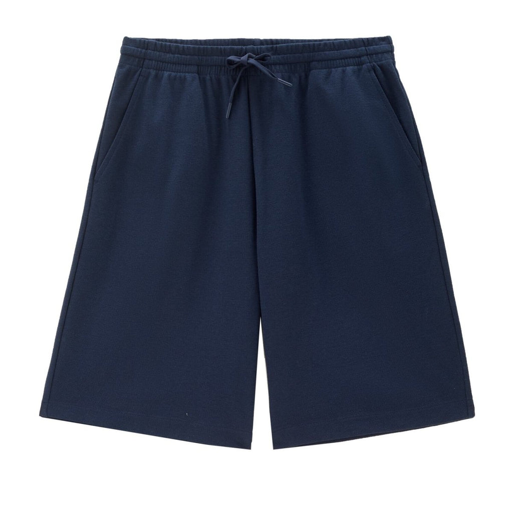 Men's Waffle Knit Elastic Waist Shorts S - Shop Giordano