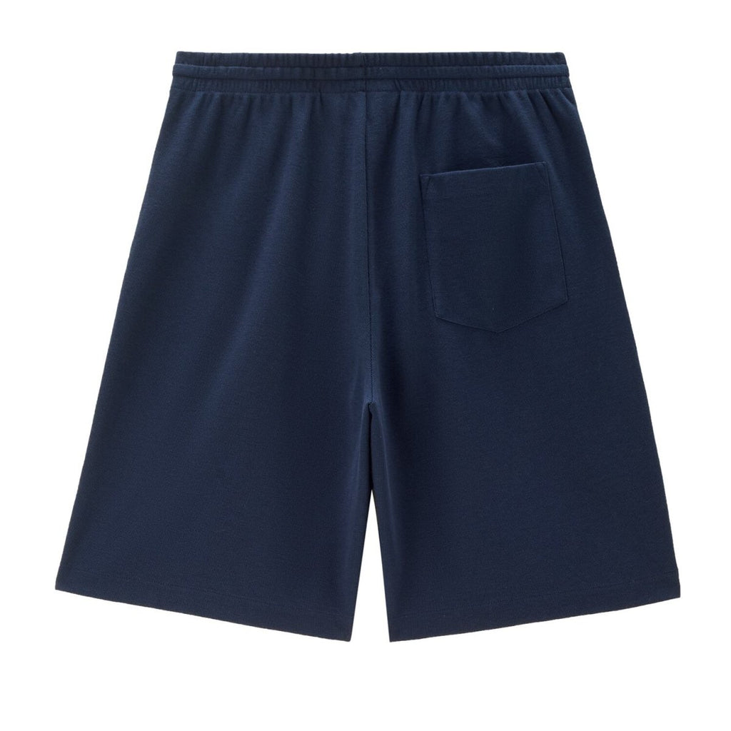Men's Waffle Knit Elastic Waist Shorts S - Shop Giordano