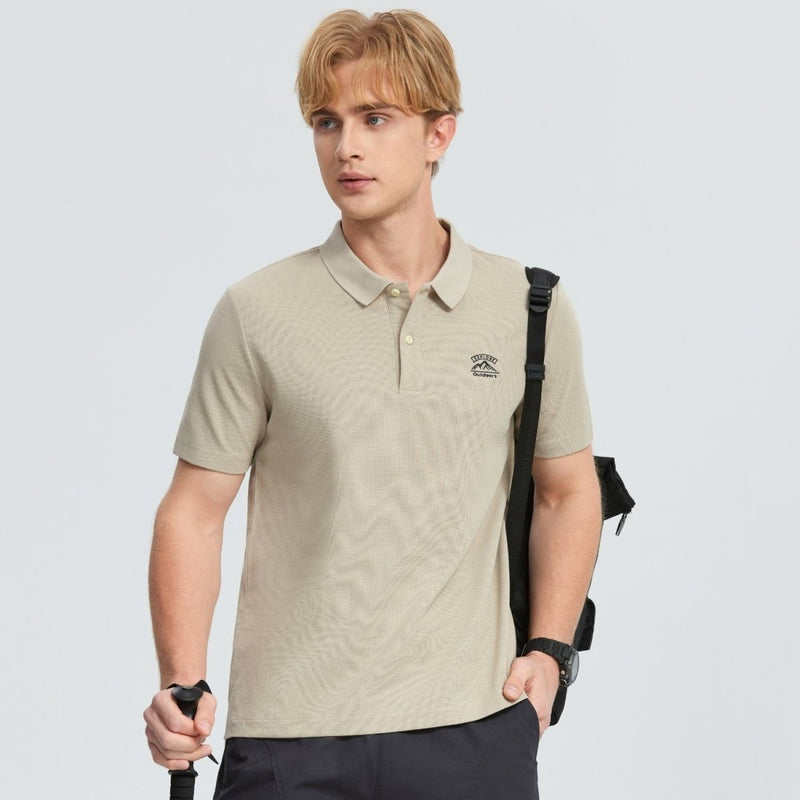 Men's Waffle Polo S - Shop Giordano