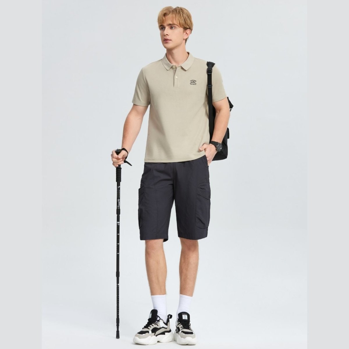 Men's Waffle Polo - Giordano