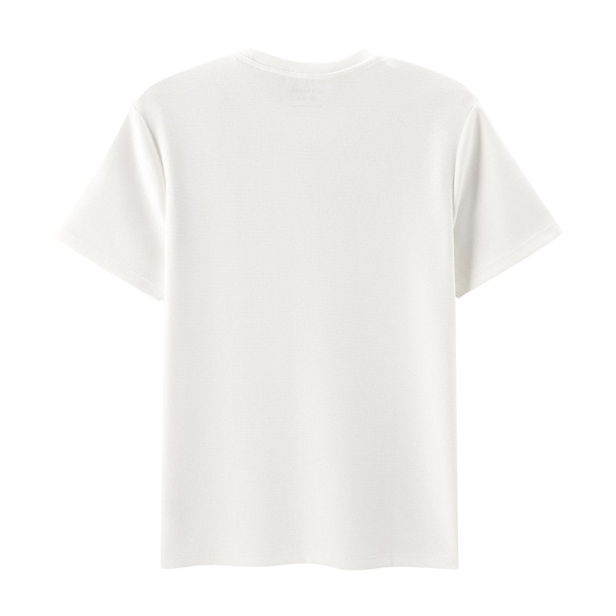 Giordano Men's Waffle Slim Tee | Cotton-Blend Comfort & Style - Premium Tee