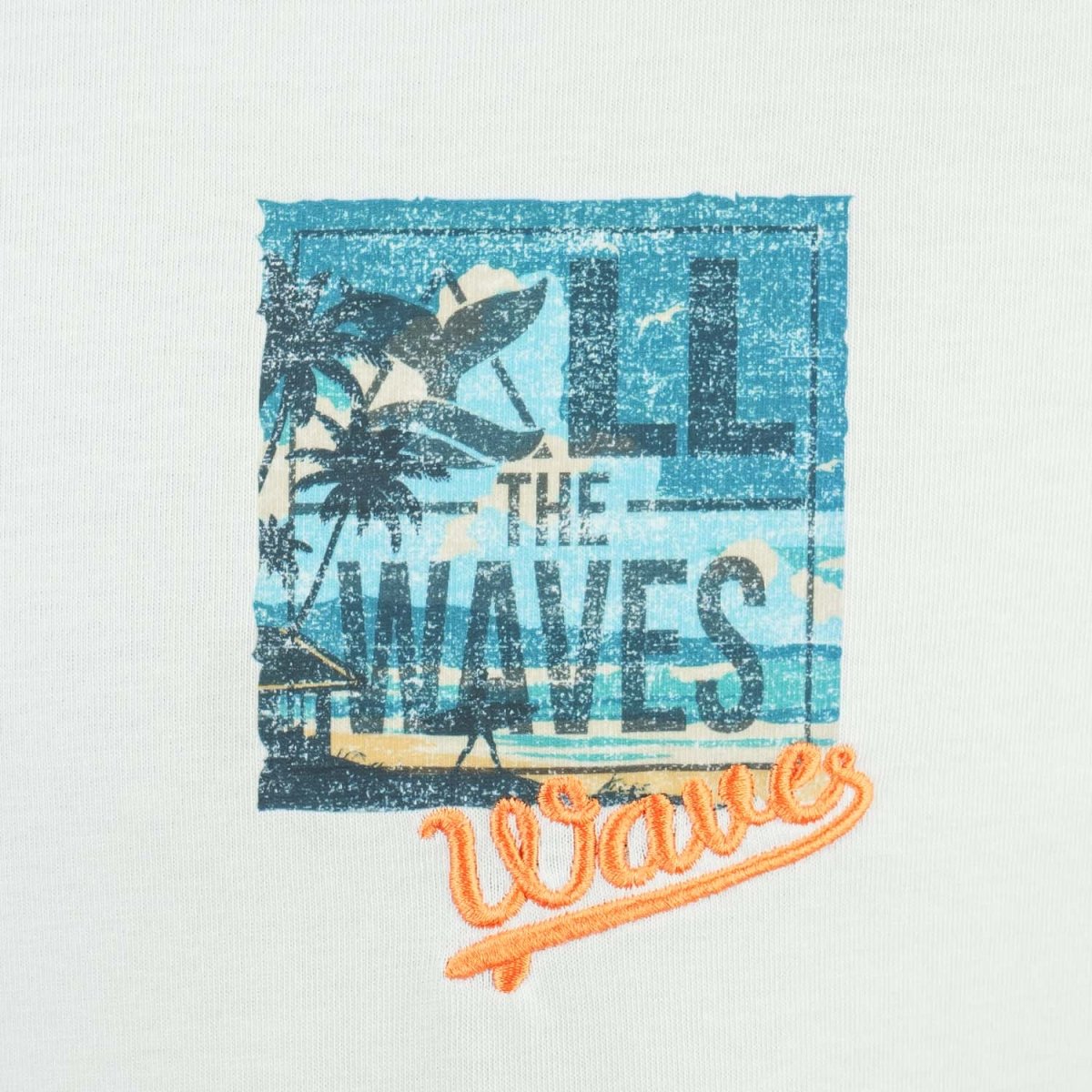 Men's Wave Print Jersey Print Tee S - Shop Giordano