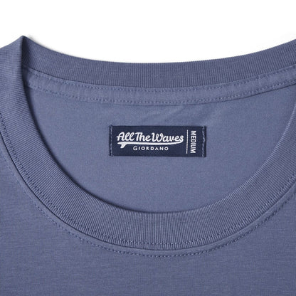 Men's Wave Print Jersey Print Tee - Giordano