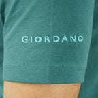 Giordano Men's World Without Strangers Print Tee - Slim Fit, Crew Neck, Cotton - Premium Print Tee