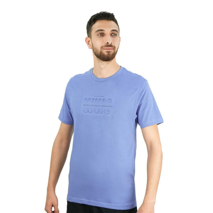 Men's World Without Strangers Print Tee - Slim Fit, Crew Neck, Cotton - Giordano