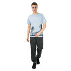 Men's World Without Strangers Print Tee - Slim Fit, Crew Neck, Cotton S - Shop Giordano