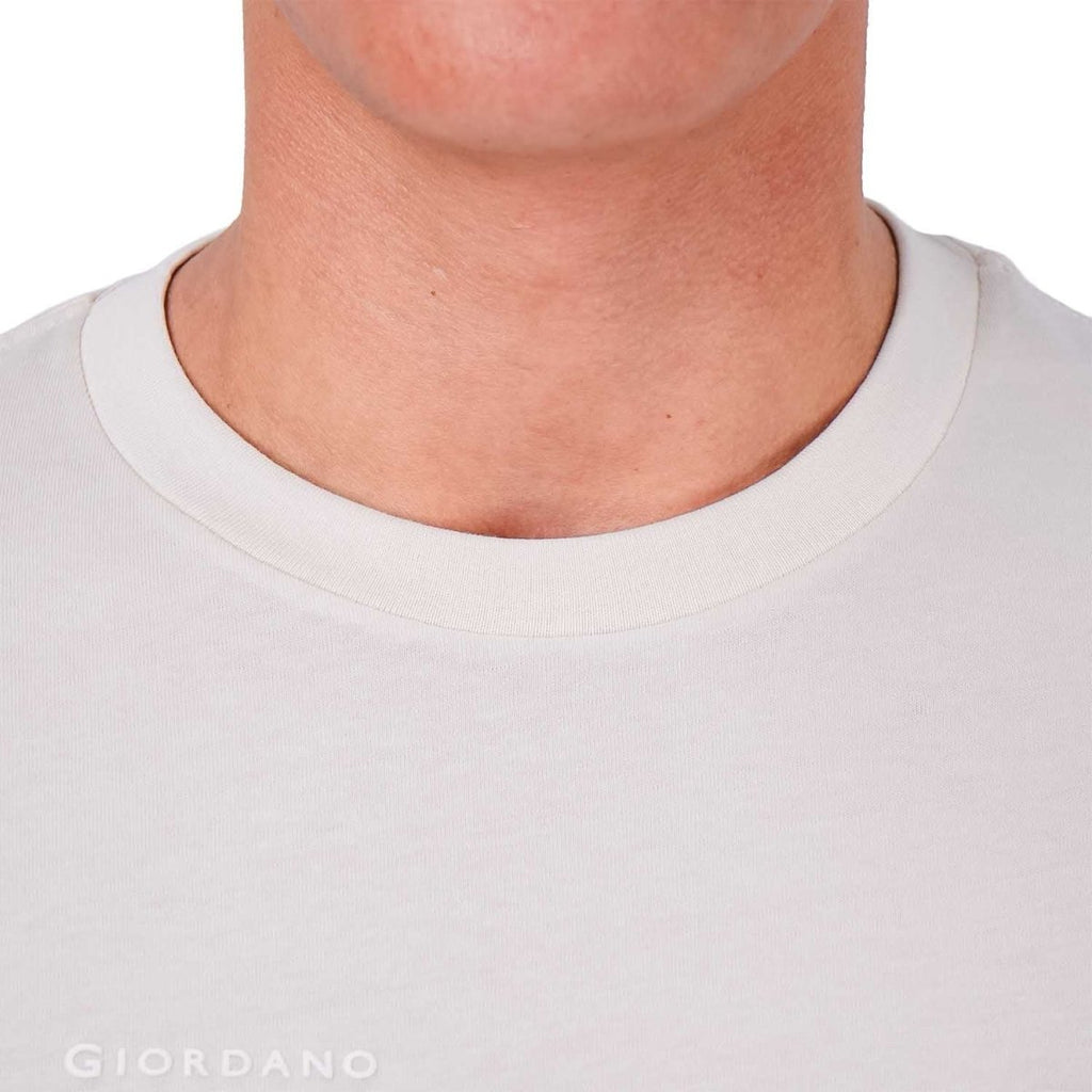Men's World Without Strangers Print Tee - Slim Fit, Crew Neck, Cotton S - Shop Giordano