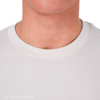 Men's World Without Strangers Print Tee - Slim Fit, Crew Neck, Cotton - Giordano