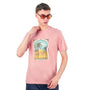 Men's World Without Strangers Print Tee - Slim Fit, Crew Neck, Cotton S - Shop Giordano