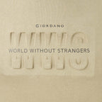 Giordano Men's World Without Strangers Print Tee - Slim Fit, Crew Neck, Cotton - Premium Print Tee