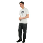 Men's World Without Strangers Print Tee - Slim Fit, Crew Neck, Cotton S - Shop Giordano