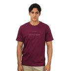Giordano Men's World Without Strangers Print Tee - Slim Fit, Crew Neck, Cotton - Premium Print Tee