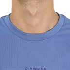 Men's World Without Strangers Print Tee - Slim Fit, Crew Neck, Cotton S - Shop Giordano