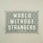 Men's World Without Strangers Print Tee - Slim Fit, Crew Neck, Cotton S - Shop Giordano