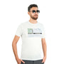 Men's World Without Strangers Print Tee - Slim Fit, Crew Neck, Cotton S - Shop Giordano