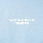 Men's World Without Strangers Print Tee - Slim Fit, Crew Neck, Cotton S - Shop Giordano