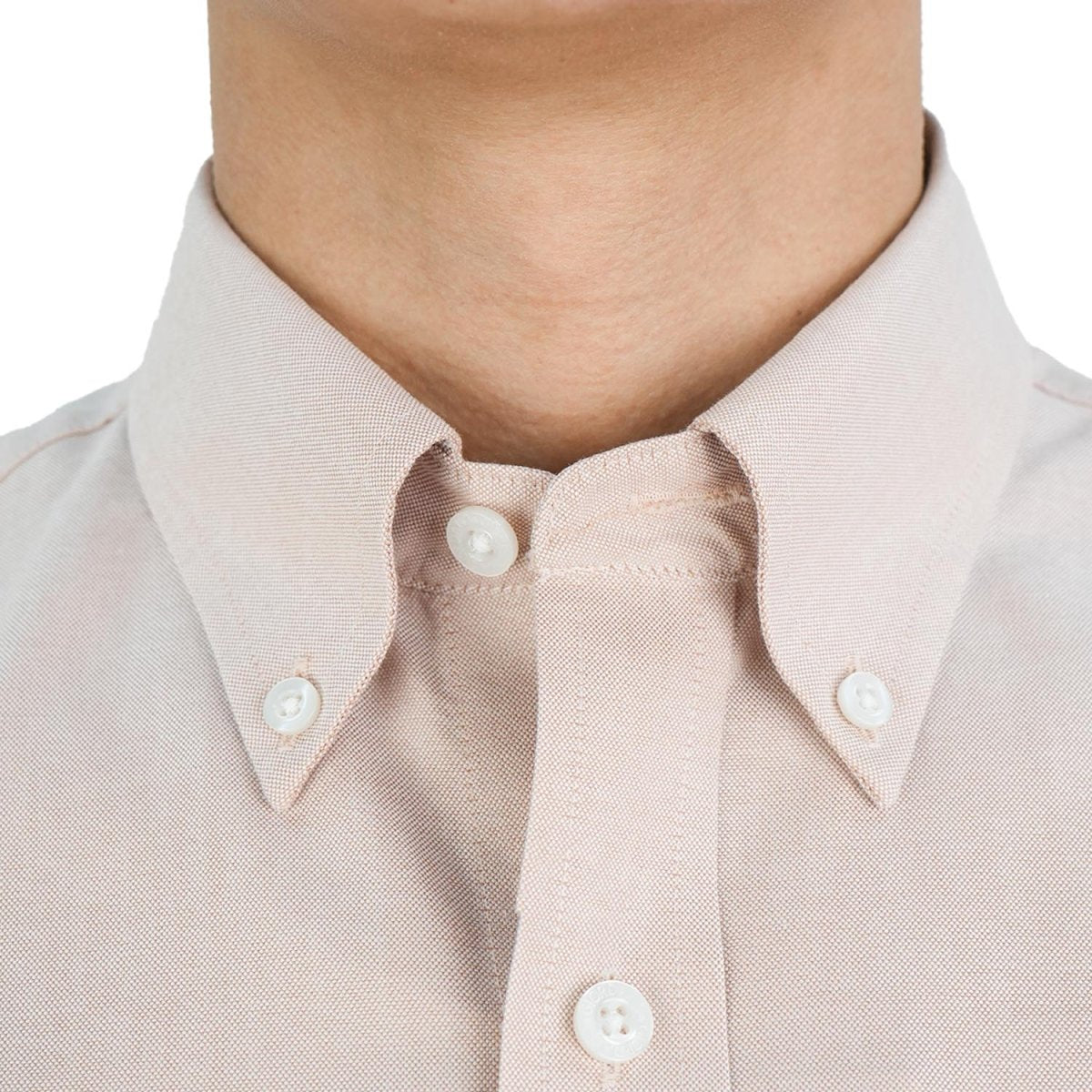 Men's Wrinkle - Free Cotton Oxford Long Sleeve Shirt - Giordano
