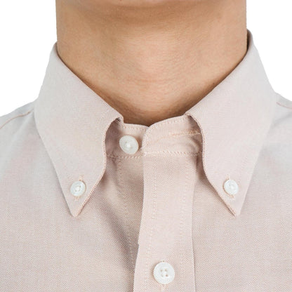 Men's Wrinkle - Free Cotton Oxford Long Sleeve Shirt - Giordano
