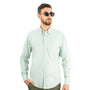 Giordano Men's Wrinkle-Free Cotton Oxford Long Sleeve Shirt - Premium Shirts