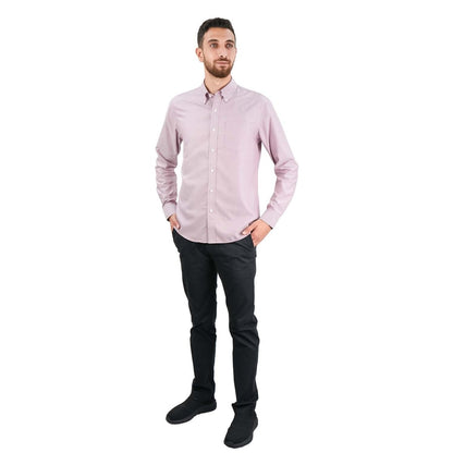 Men's Wrinkle - Free Cotton Oxford Long Sleeve Shirt - Giordano