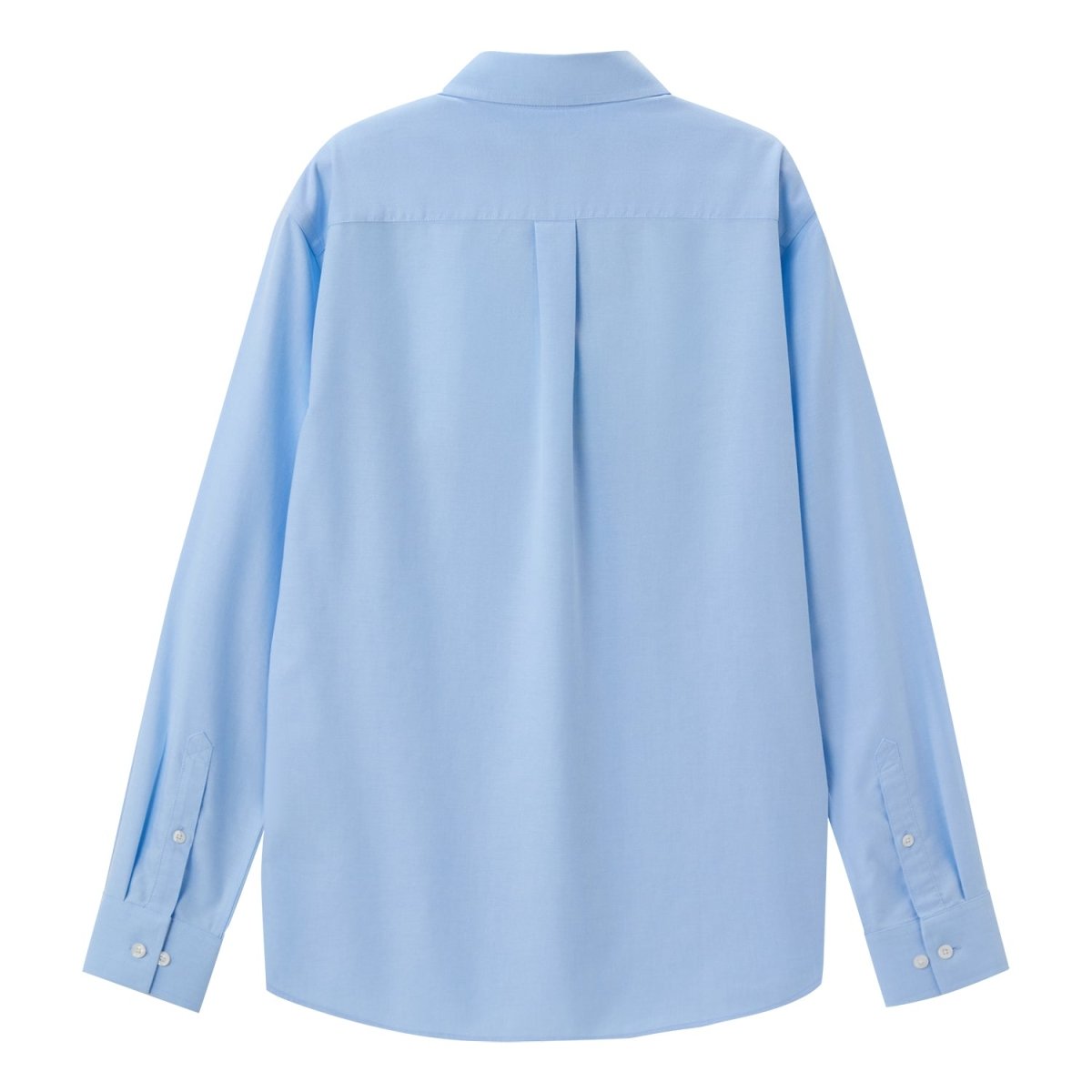 Men's Wrinkle - Free Cotton Oxford Long Sleeve Shirt S - Shop Giordano