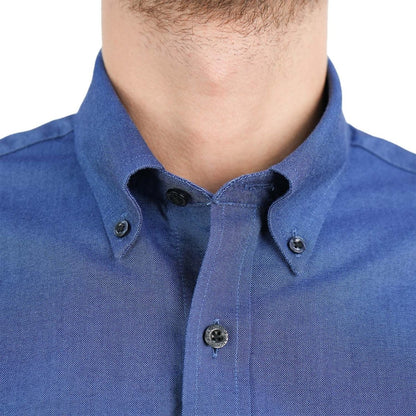 Men's Wrinkle - Free Cotton Oxford Long Sleeve Shirt - Giordano