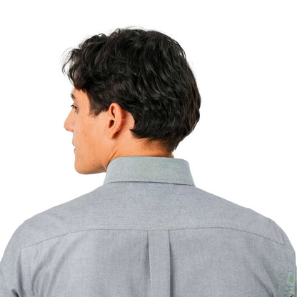 Men's Wrinkle - Free Cotton Oxford Long Sleeve Shirt - Giordano