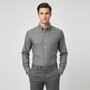 Men's Wrinkle - Free Cotton Oxford Long Sleeve Shirt S - Shop Giordano