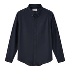 Men's Wrinkle - Free Cotton Oxford Long Sleeve Shirt S - Shop Giordano