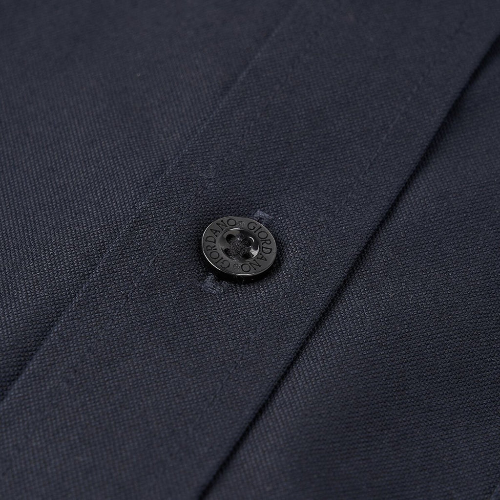 Men's Wrinkle - Free Cotton Oxford Long Sleeve Shirt S - Shop Giordano