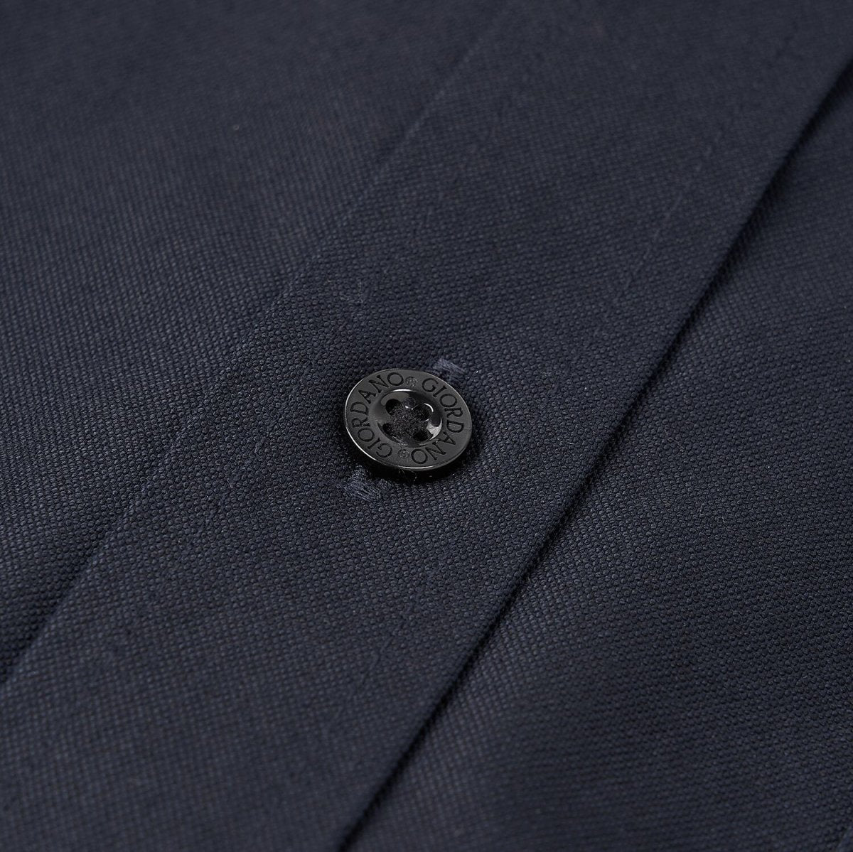 Men's Wrinkle - Free Cotton Oxford Long Sleeve Shirt S - Shop Giordano