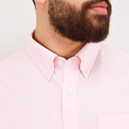 Giordano Men's Wrinkle Free Cotton Oxford Short Sleeve Shirt - Premium Shirts