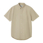 Giordano Men's Wrinkle Free Cotton Oxford Short Sleeve Shirt - Premium Shirts