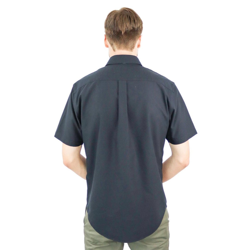 Men's Wrinkle Free Cotton Oxford Short Sleeve Shirt XS - Shop Giordano