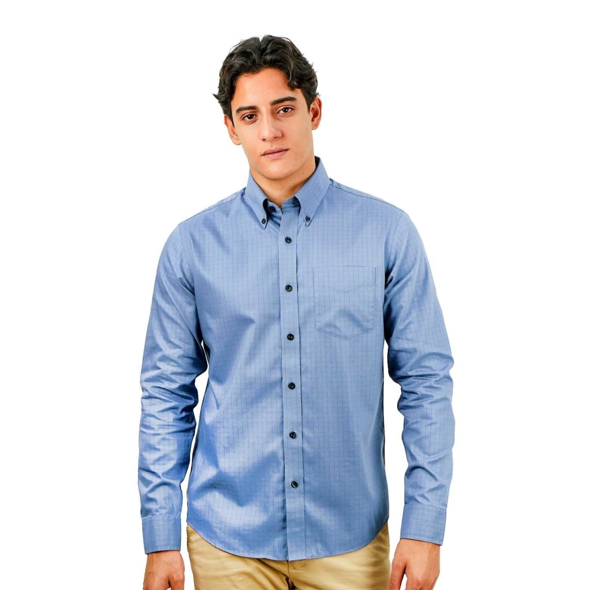 Giordano Men's Wrinkle Free Cotton Shirt: Comfort & Style - Premium Shirts