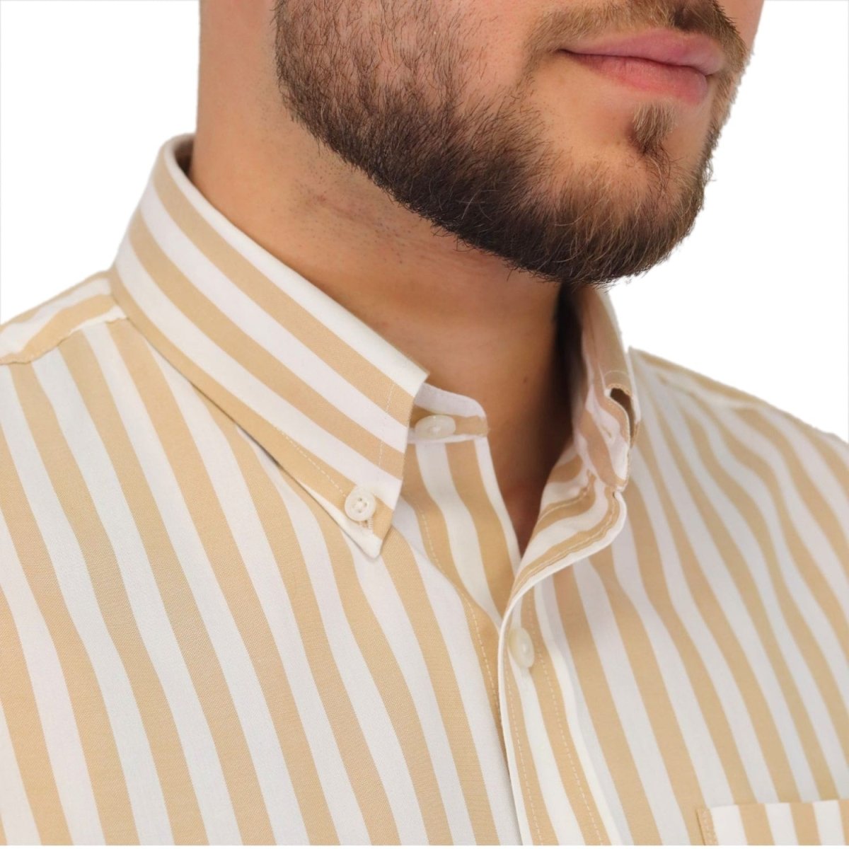 Men's Wrinkle Free Cotton Shirt: Comfort & Style - Giordano