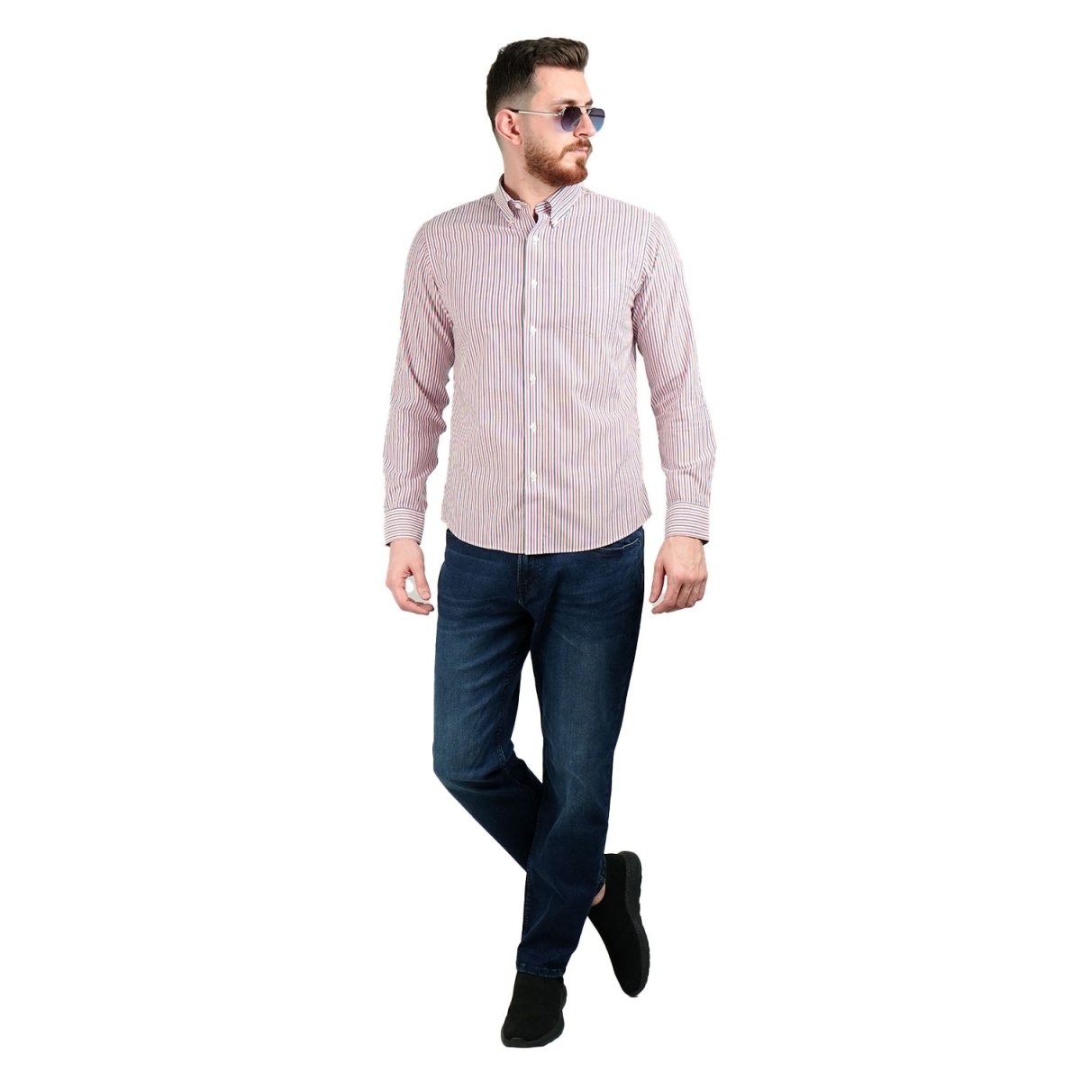 Giordano Men's Wrinkle Free Cotton Shirt: Comfort & Style - Premium Shirts
